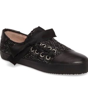 Ave Les Filles Vera Black Slip On Sneaker Size 8.5